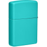 Зажигалка ZIPPO CLASSIC FLAT TURQUOISE 49454